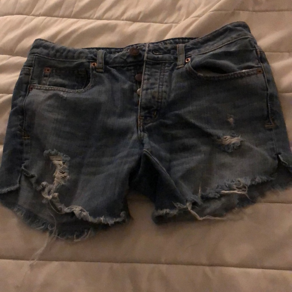 American eagle jean shorts